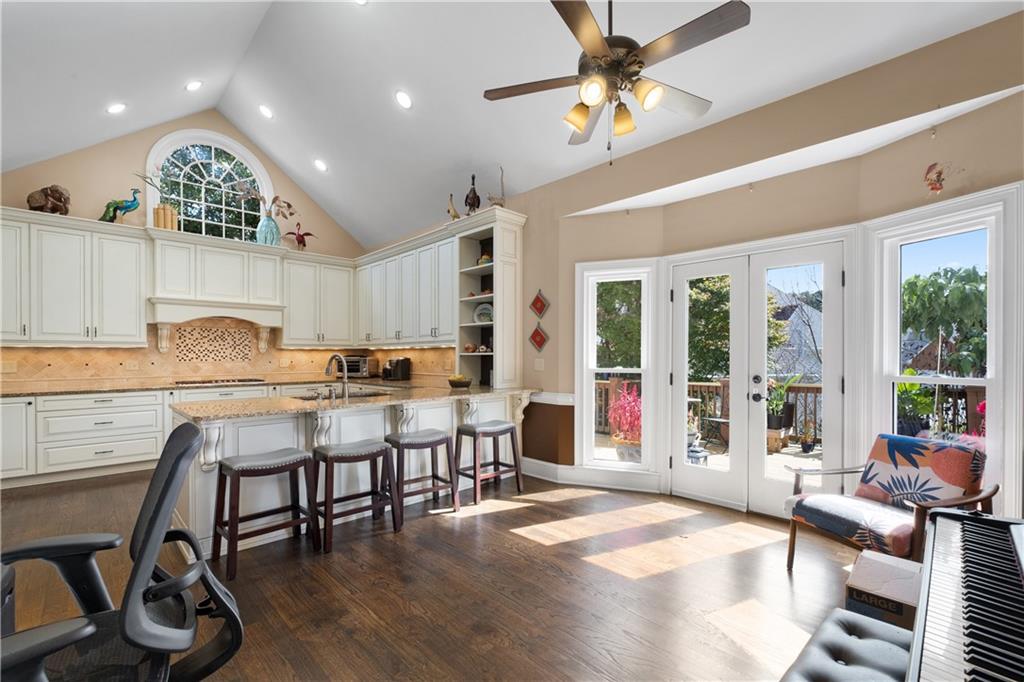 3613 Greystone Circle Chamblee, GA 30341 - Photo 13 of 53 a view of a dining room with furniture window and outside view