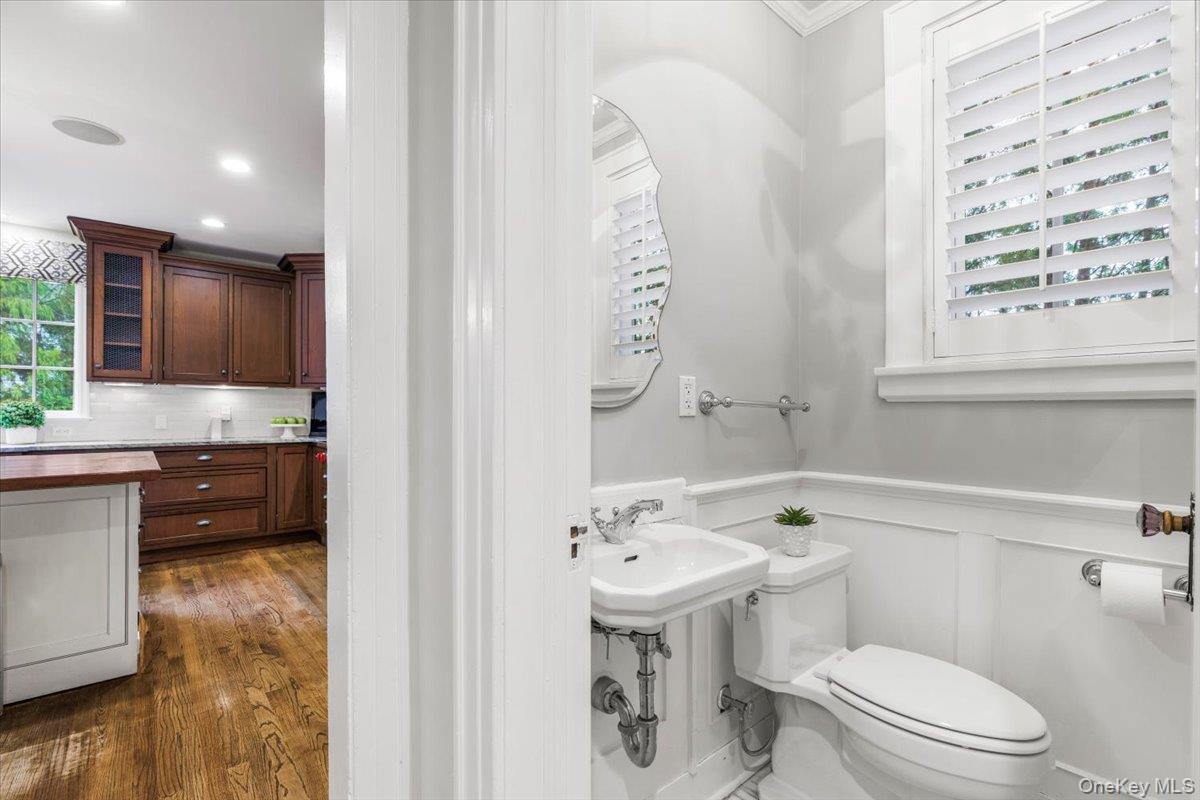 30 Lindbergh Avenue Rye, NY 10580 - Photo 16 of 36 First floor powder room.