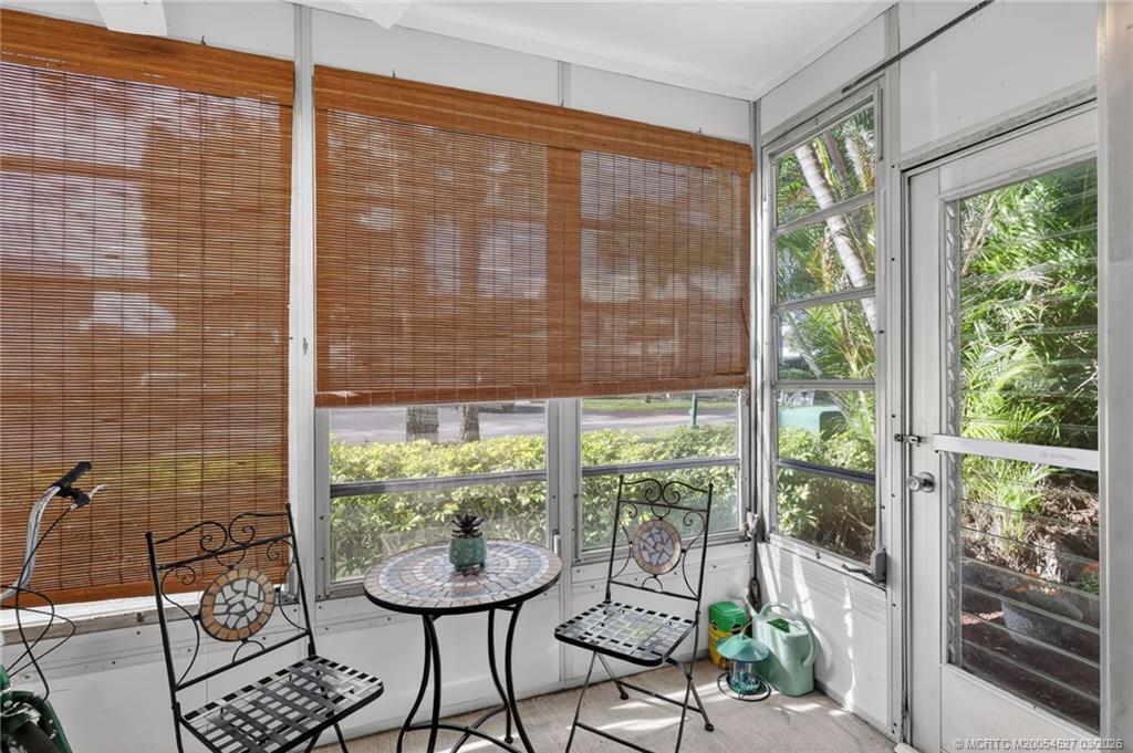 2929 Southeast Ocean Boulevard, Unit J3 Stuart, FL 34996 - Photo 31 of 65 Patio off the bedroom