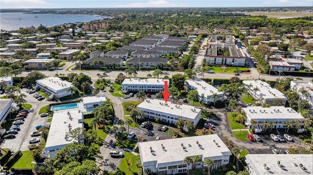 2929 Southeast Ocean Boulevard, Unit J3 Stuart, FL 34996 - Photo 51 of 65 an aerial view of a city