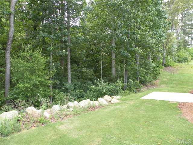 6500 Horseback Lane Raleigh, NC 27610 - Photo 7 of 7 a backyard of a house with lots of green space