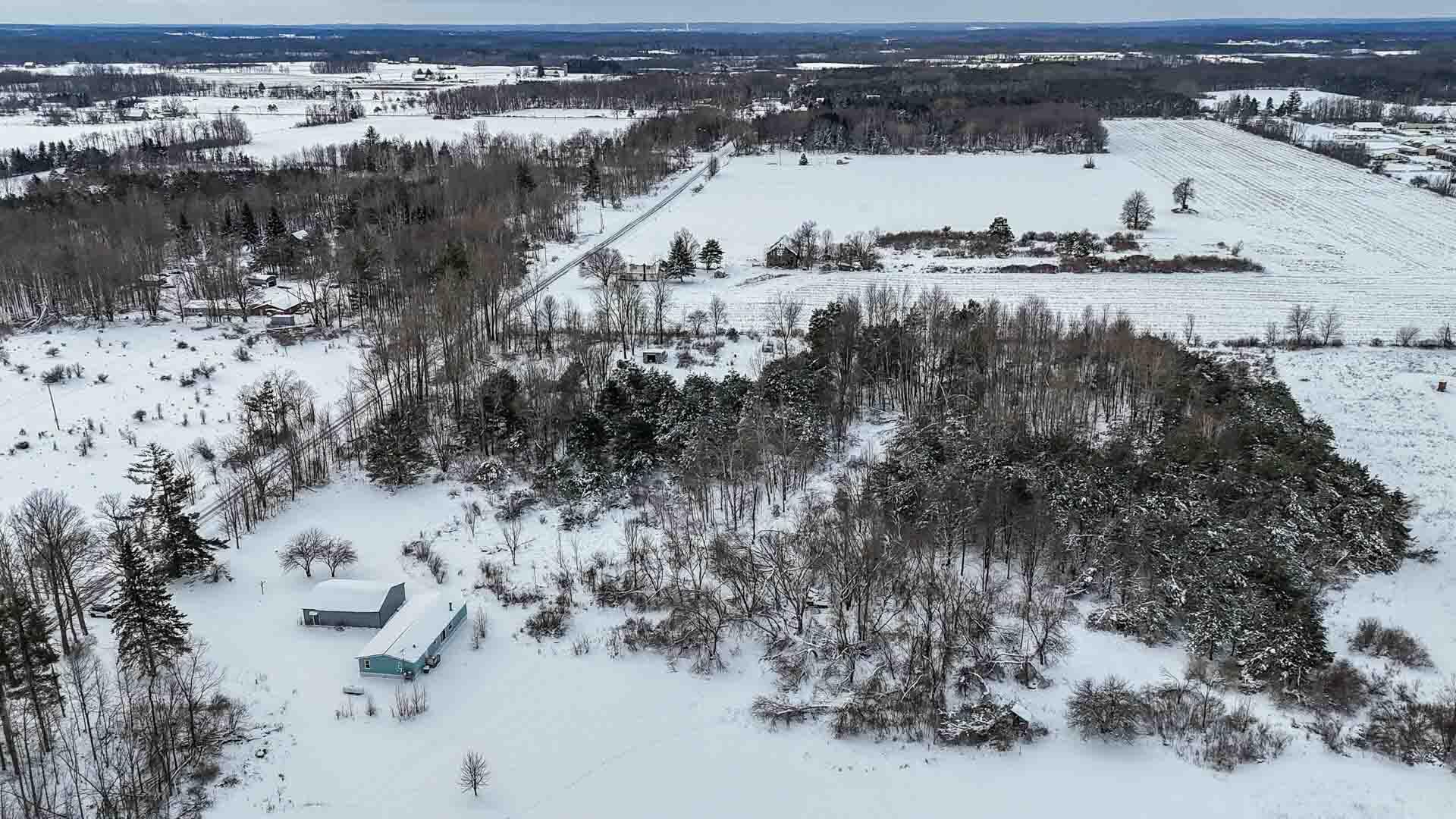 10380 17 Mile Road Rodney, MI 49342 - Photo 2 of 37 Aerial Facing West
