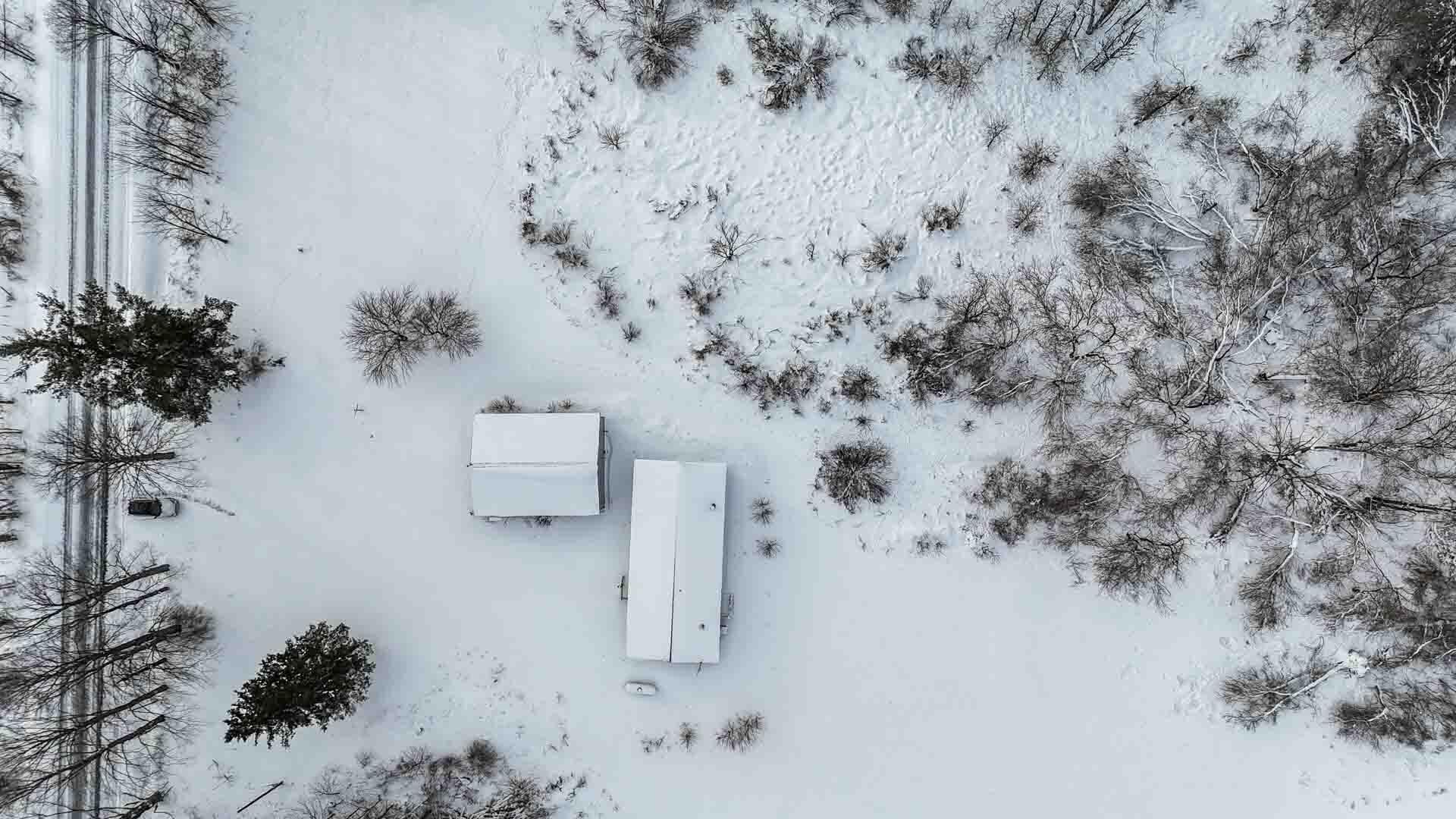 10380 17 Mile Road Rodney, MI 49342 - Photo 34 of 37 Overhead of house and barn