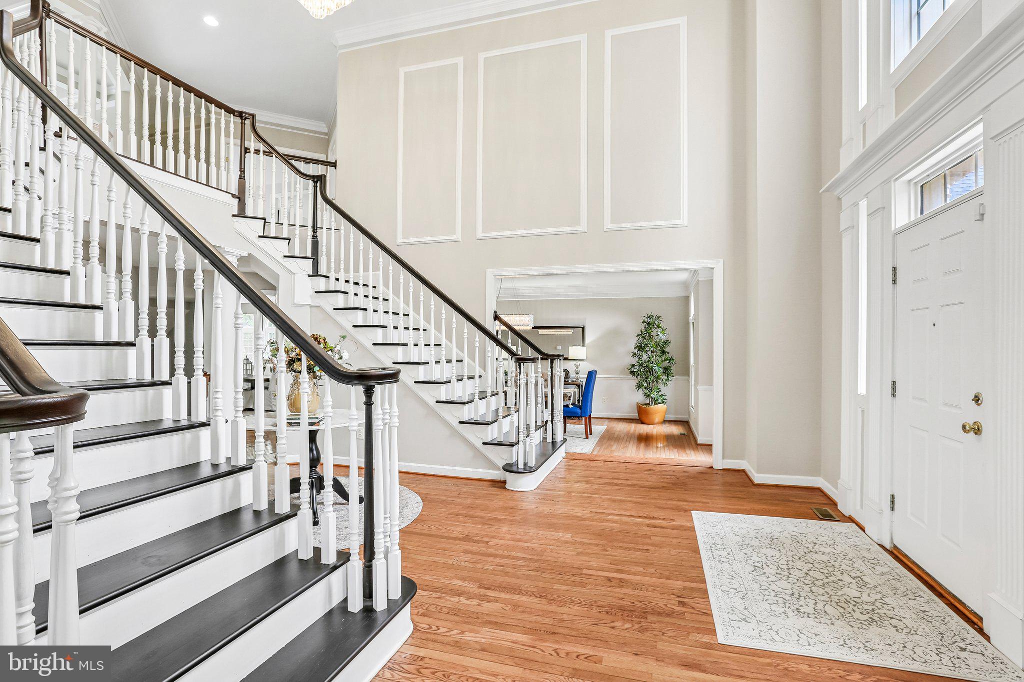 9308 Harrisons Farm Way Gaithersburg, MD 20882 - Photo 5 of 92 Foyer view from living room.