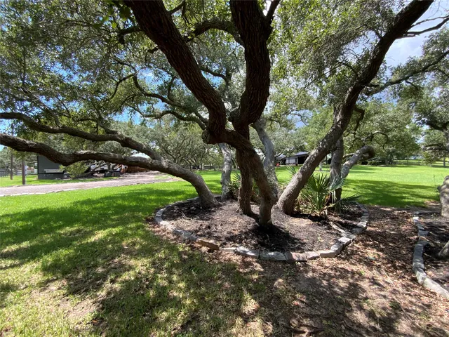 a view of outdoor space with entertaining space