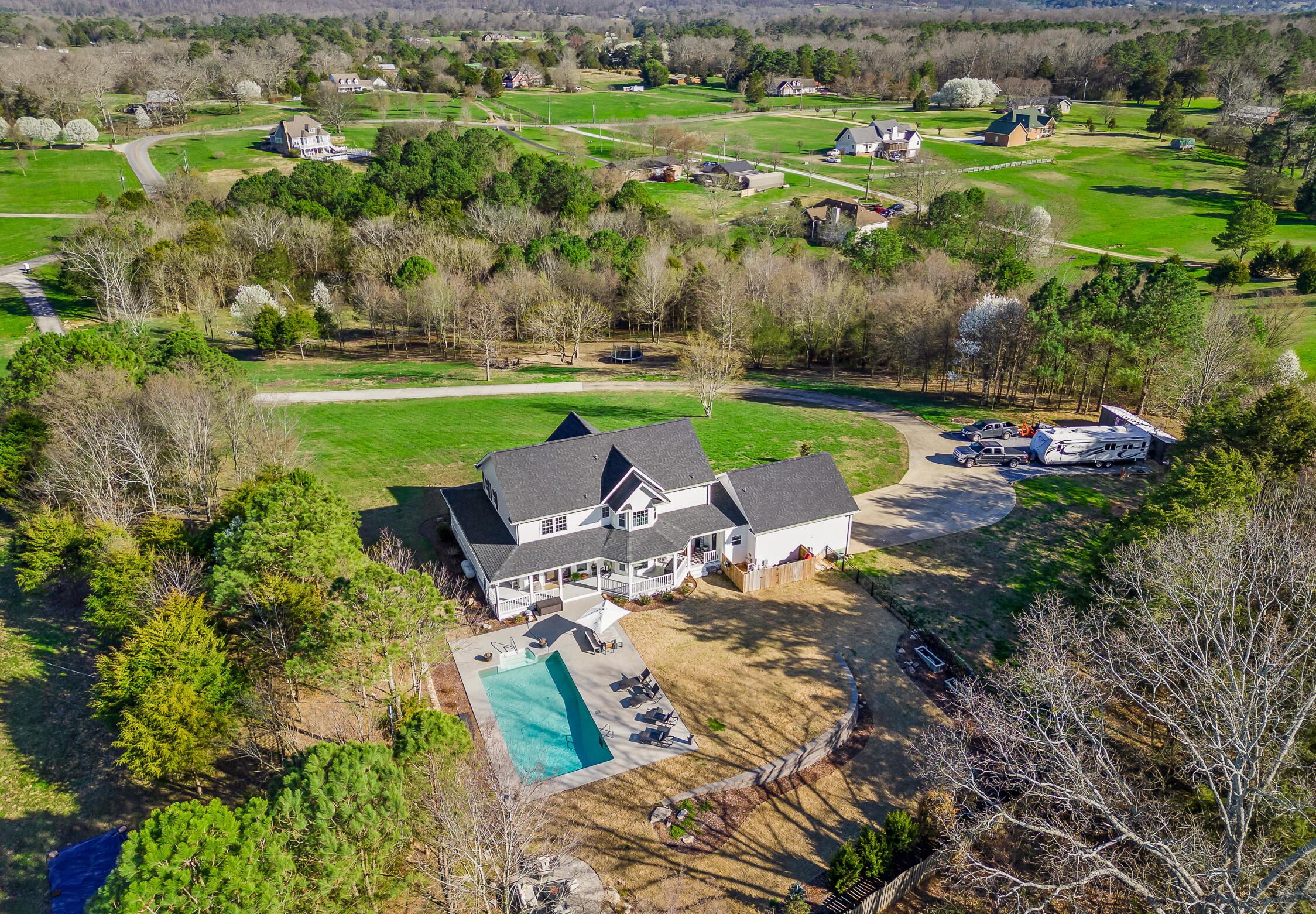 210 Mel McDaniel Road Ringgold, GA 30736 - Photo 9 of 73 Aerial