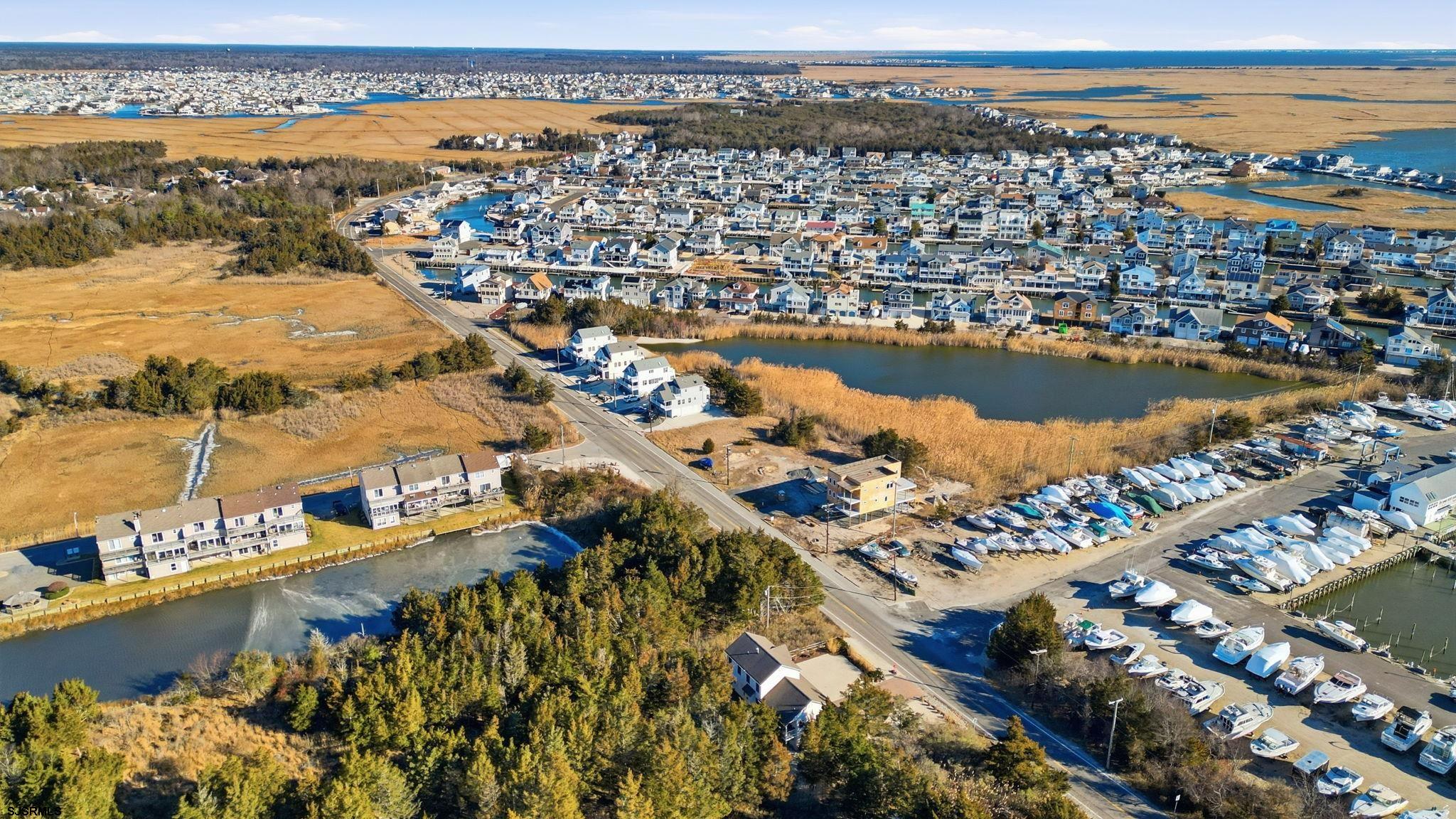 1417 Radio Road Little Egg Harbor, NJ 08087 - Photo 18 of 20 a view of a city and ocean view