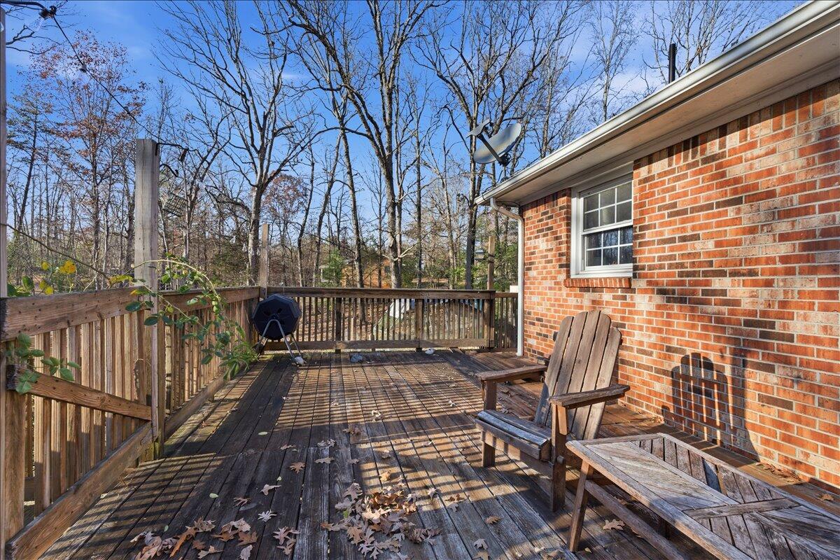 2835 Edwardsville Road Hardy, VA 24101 - Photo 28 of 35 a view of a chairs on the deck