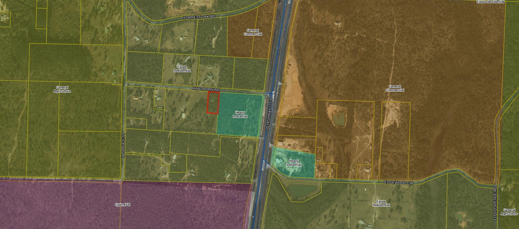 159 Hawthorn Road DeFuniak Springs, FL 32435 - Photo 44 of 44 zoning map