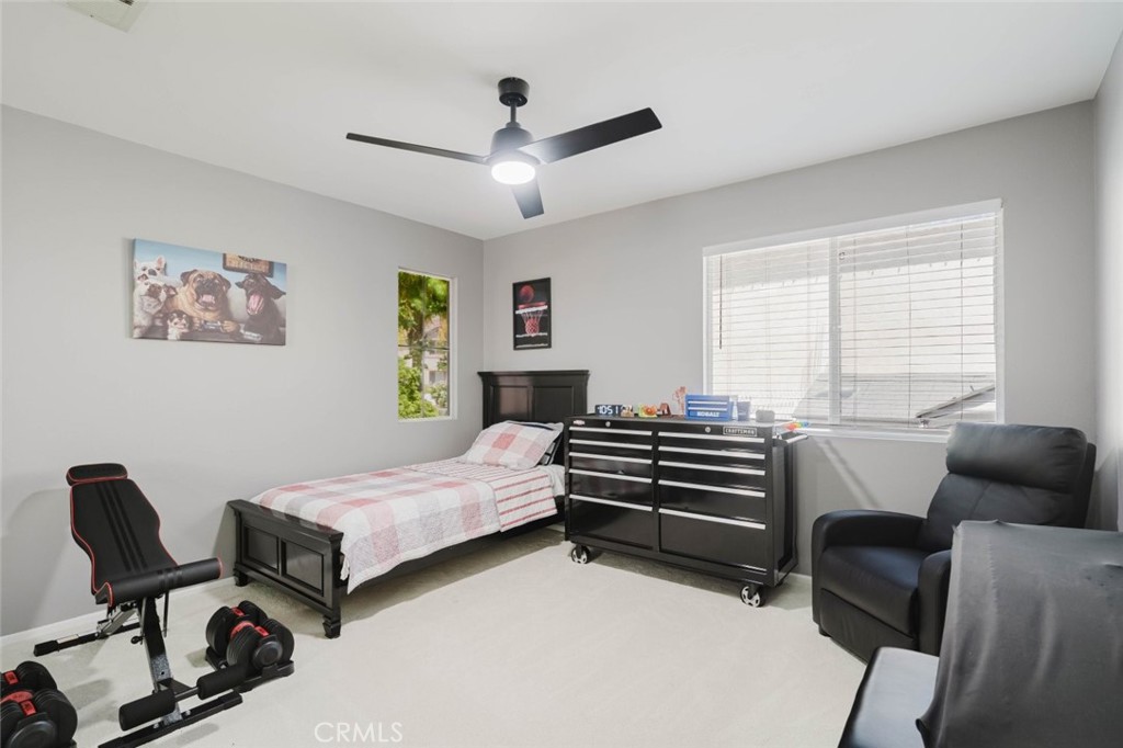 32480 The Old Road Castaic, CA 91384 - Photo 35 of 68 a bedroom with furniture and a window