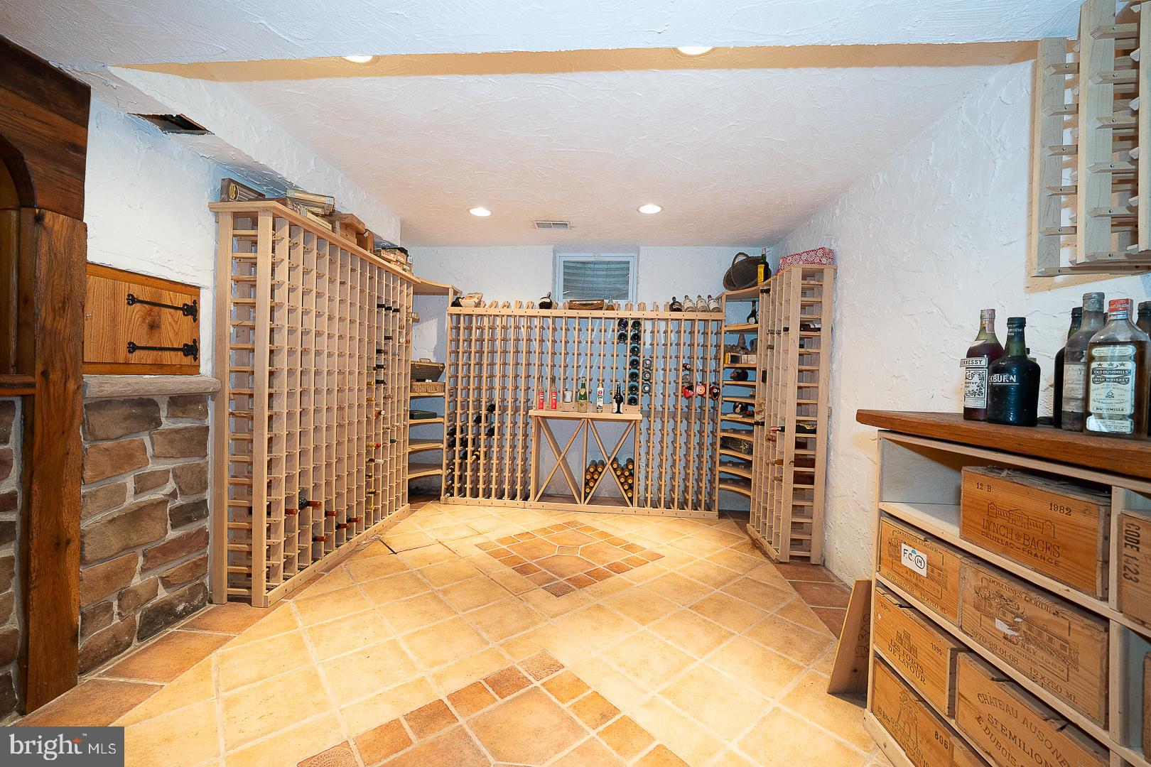 577 Tory Hill Road Devon, PA 19333 - Photo 44 of 63 Wine Cellar with Recessed Lighting