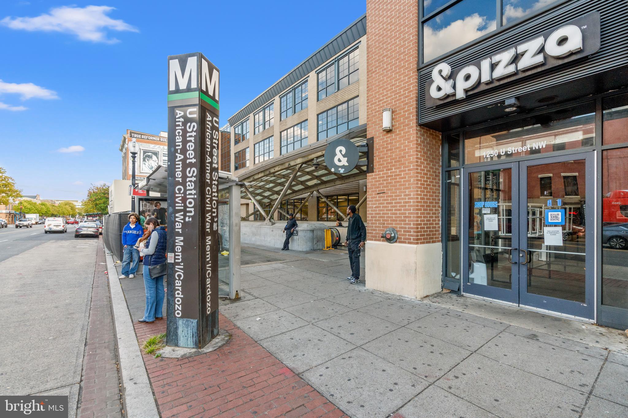 1421 Chapin Street Northwest, Unit 102 Washington, DC 20009 - Photo 31 of 37 a view of a building with a street
