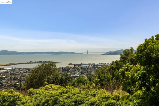 a view of lake with mountain