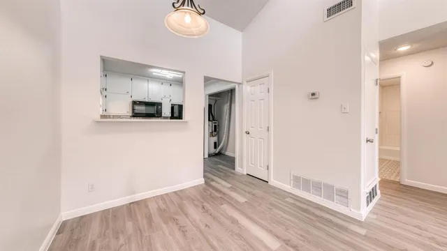 wooden floor in an empty room