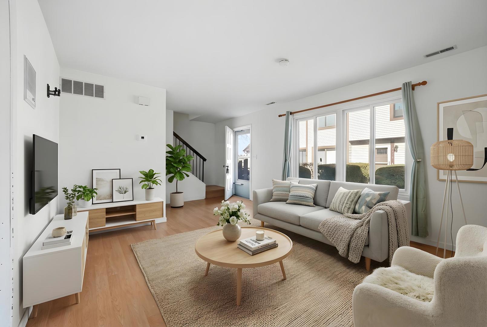 1729 Cedarbrook Court Sycamore, IL 60178 - Photo 13 of 36 a living room with furniture and a large window