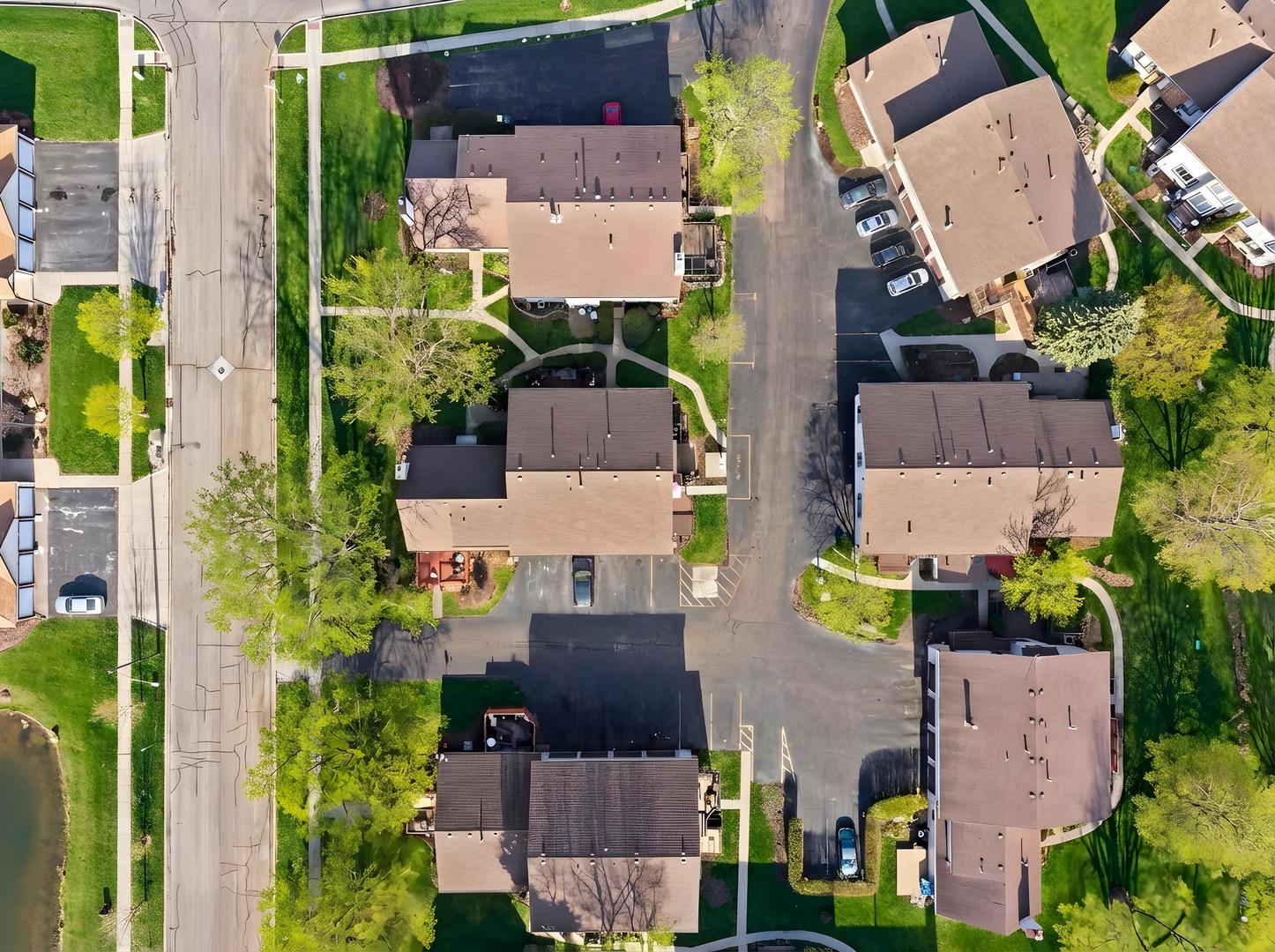 1729 Cedarbrook Court Sycamore, IL 60178 - Photo 6 of 36 an aerial view of residential houses with outdoor space