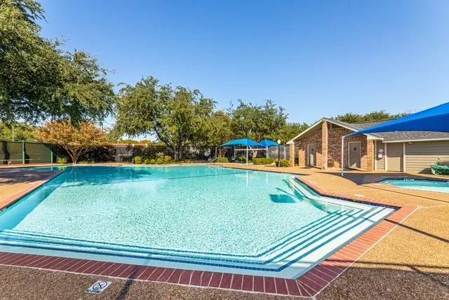 a view of a house with pool