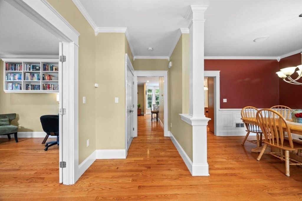 49 Columbia Road Arlington, MA 02474 - Photo 8 of 42 a view of a hallway with chairs