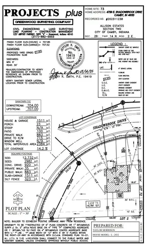 $369,999 | 4739 East Shadowbrook Drive, Camby, IN 46113