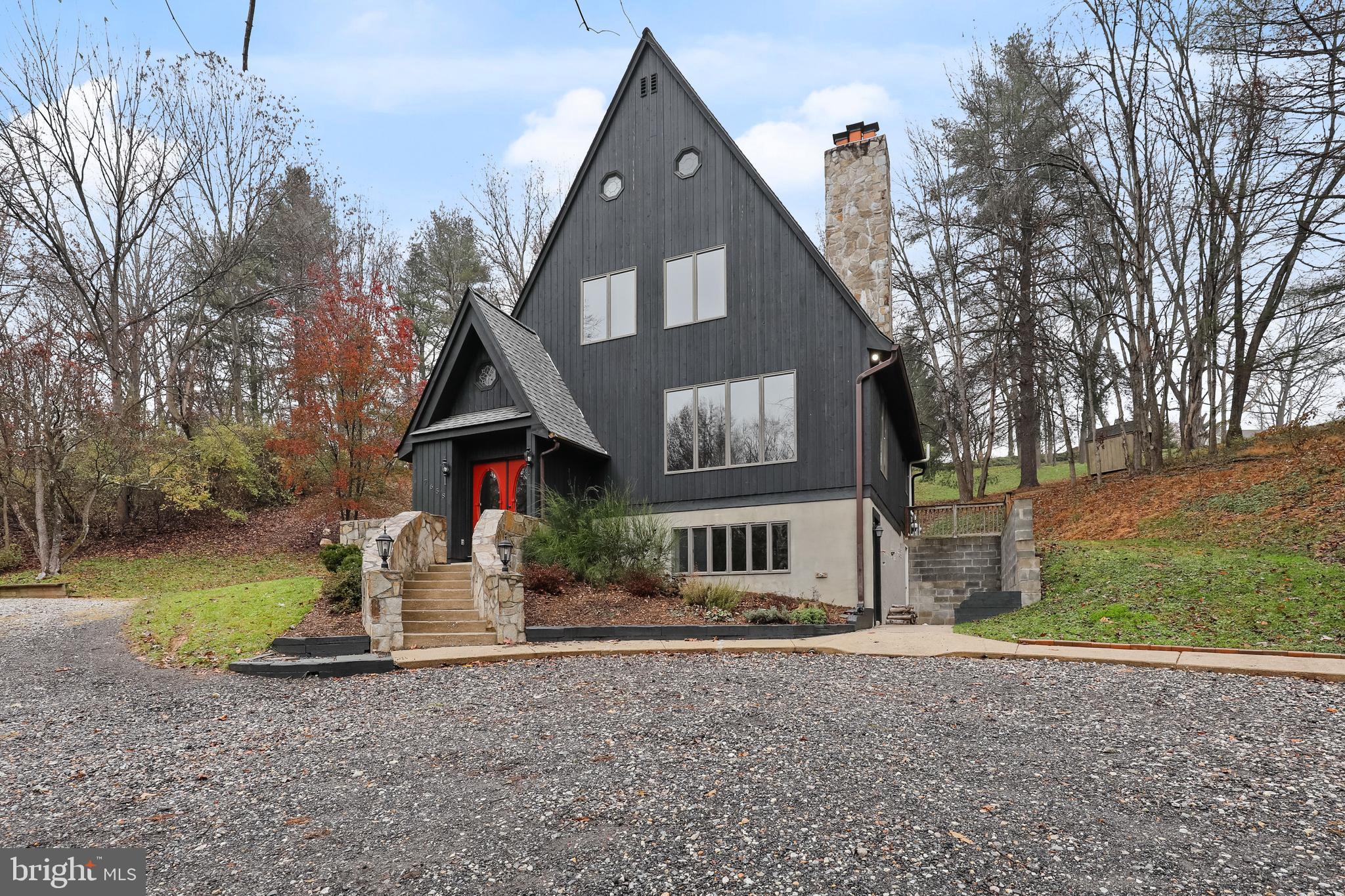 7658 Gaither Road Sykesville, MD 21784 - Photo 2 of 44 One-of-a-kind A-frame with plenty of privacy!