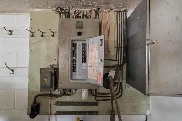 a view of empty room