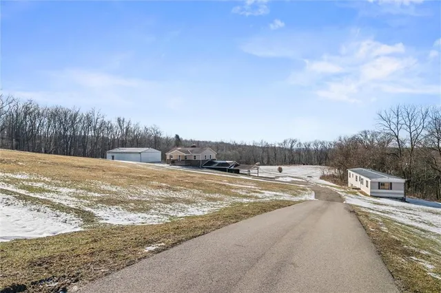 a view of beach and ocean