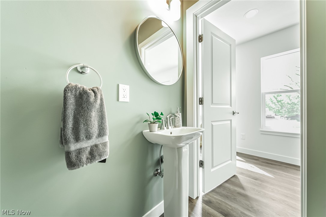 3959 Ardmore Road Cleveland Heights, OH 44121 - Photo 13 of 38 Bathroom with hardwood / wood-style flooring