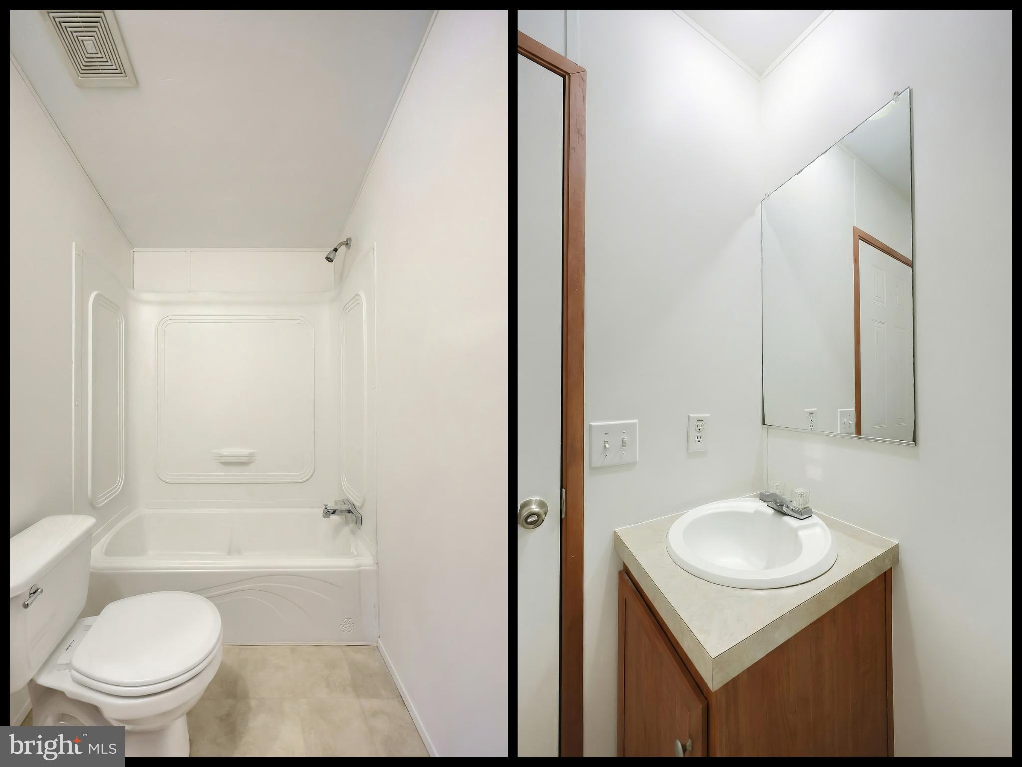 299 Nawakwa Road Biglerville, PA 17307 - Photo 17 of 34 Modern dual bathroom design with clean lines.