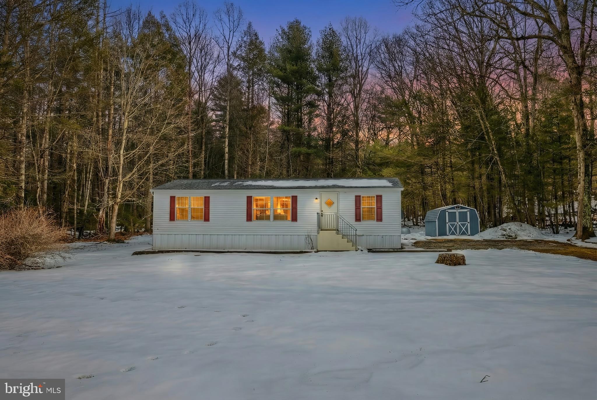 299 Nawakwa Road Biglerville, PA 17307 - Photo 23 of 34 Charming home nestled in a snowy woodland.