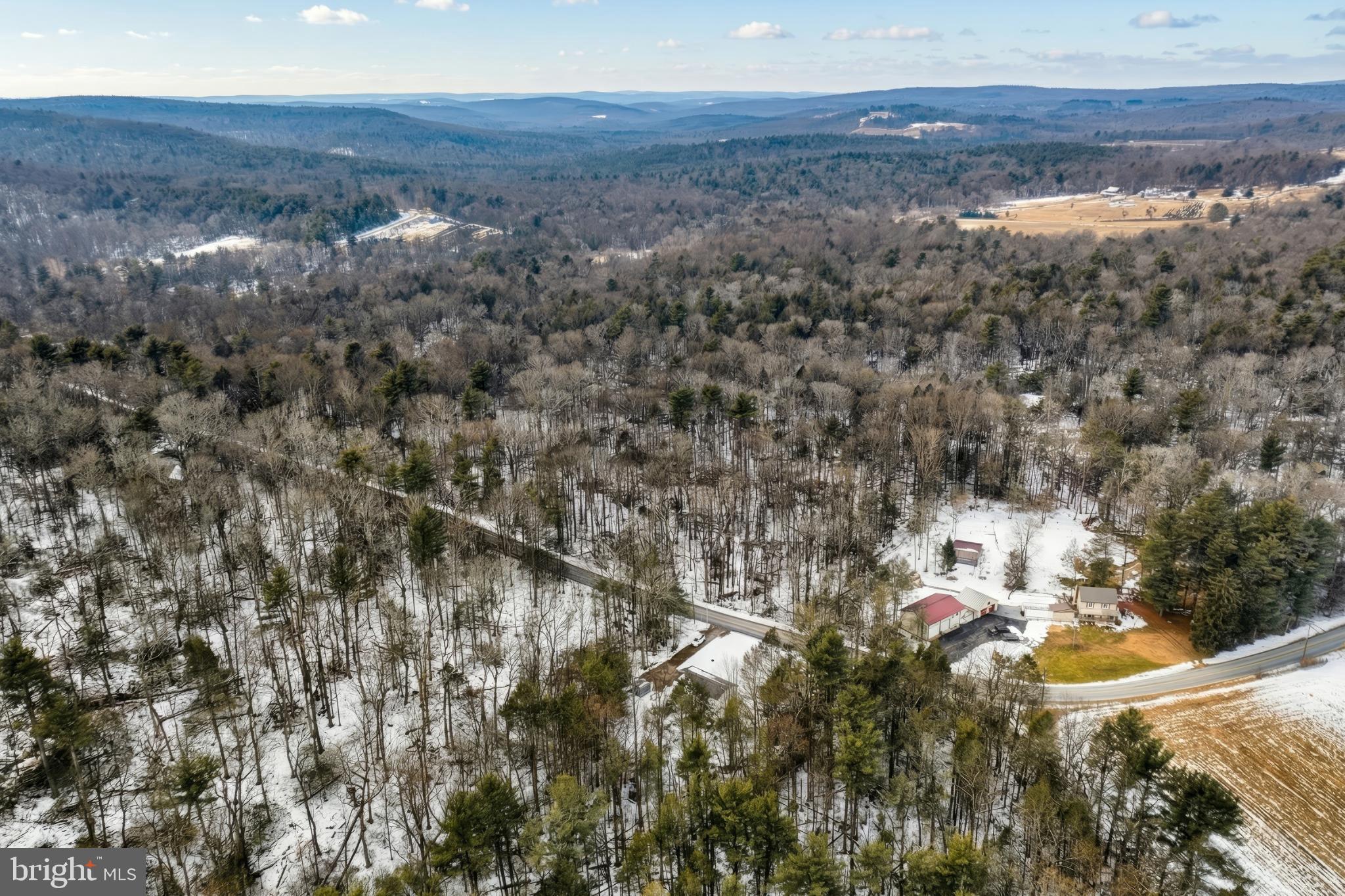 299 Nawakwa Road Biglerville, PA 17307 - Photo 26 of 34 Serene winter retreat amid wooded landscape.