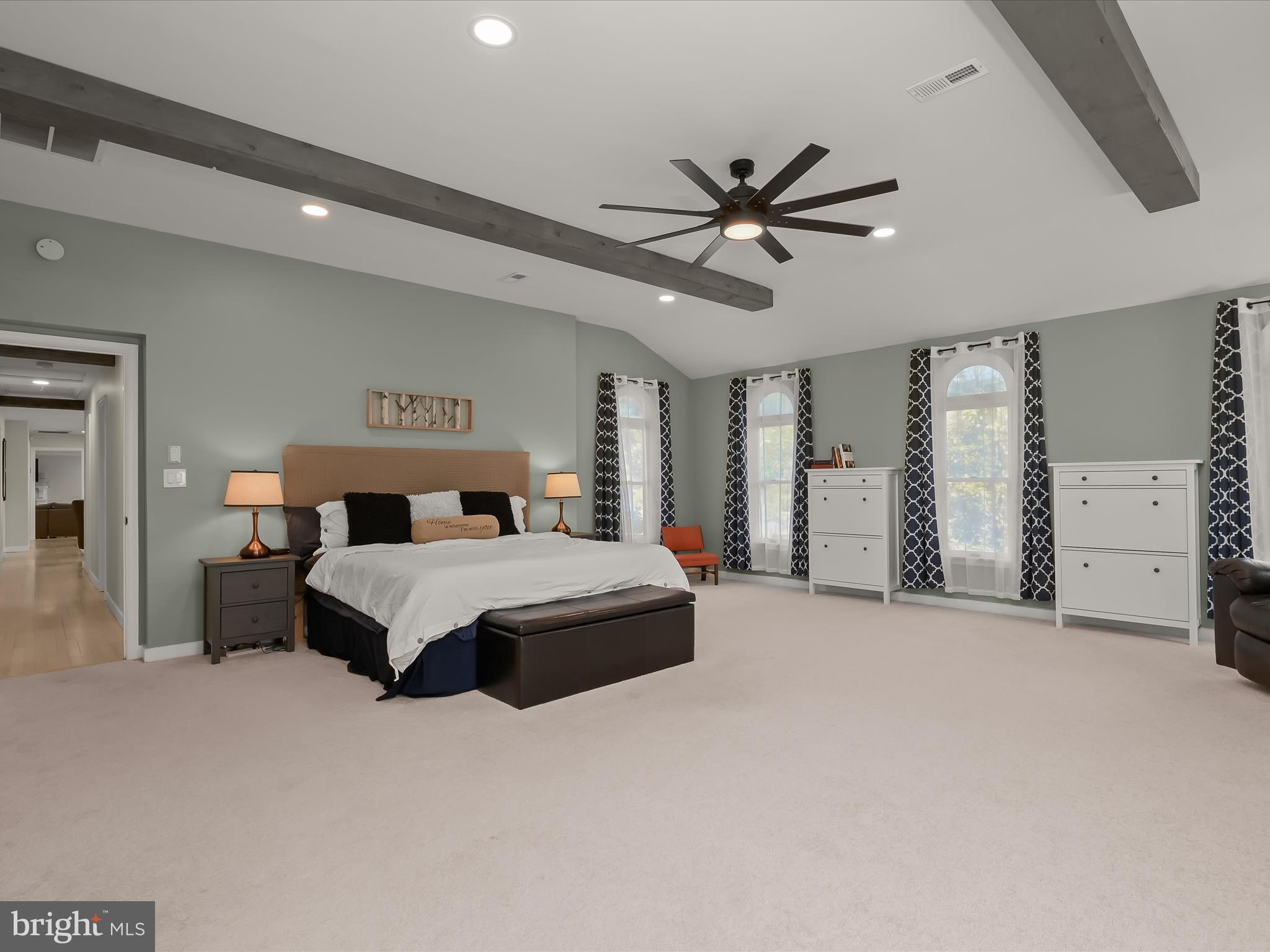 17712 Longdraft Road Gaithersburg, MD 20878 - Photo 36 of 85 a bedroom with a large bed and window