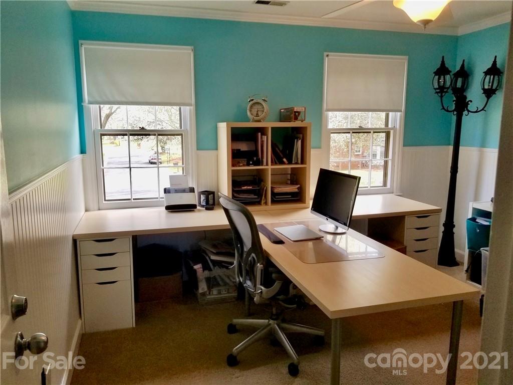 7900 Quail Hill Road Charlotte, NC 28210 - Photo 15 of 28 a view of a workspace with furniture and window