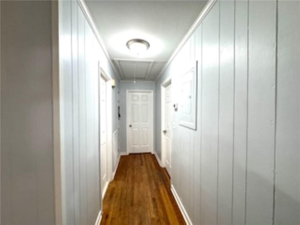 209 Moultrie Lane Southwest Rome, GA 30161 - Photo 33 of 46 a view of a hallway with wooden floor