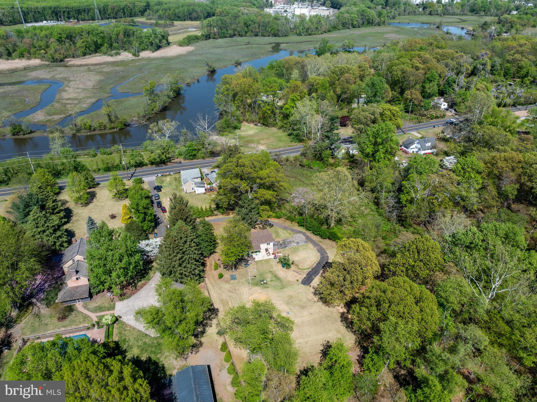59 Berkley Road Clarksboro, NJ 08061 - Photo 46 of 49 an aerial view of residential houses with outdoor space and trees