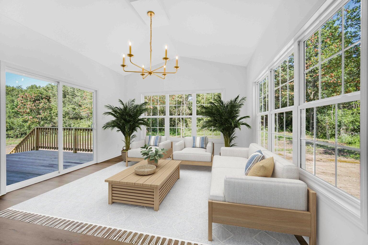 712 Verdano Terrace Crown Point, IN 46307 - Photo 15 of 24 a living room with furniture and a large window
