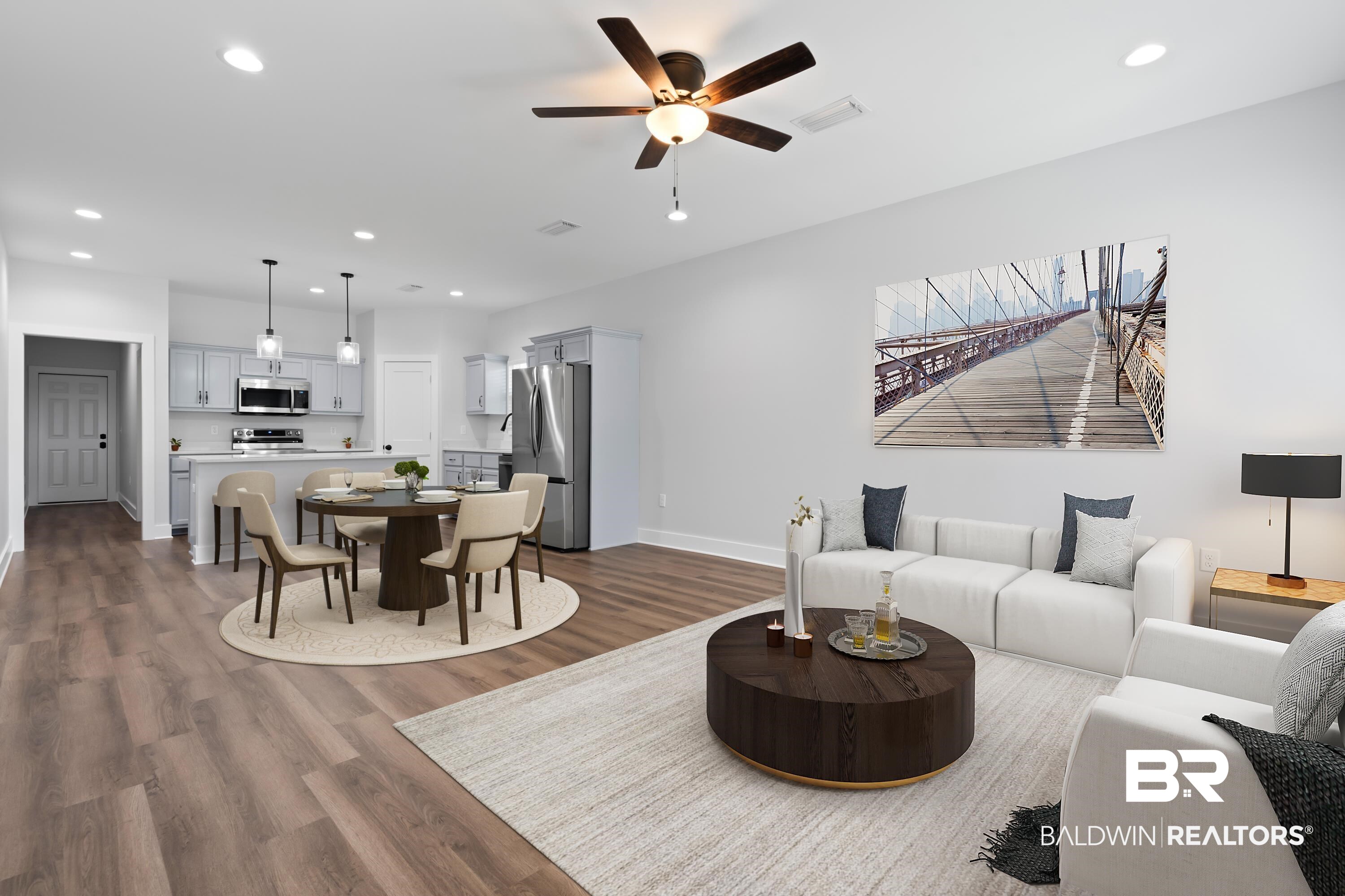 18151 Hoiles Street Robertsdale, AL 36567 - Photo 21 of 23 Virtually Staged Living Room