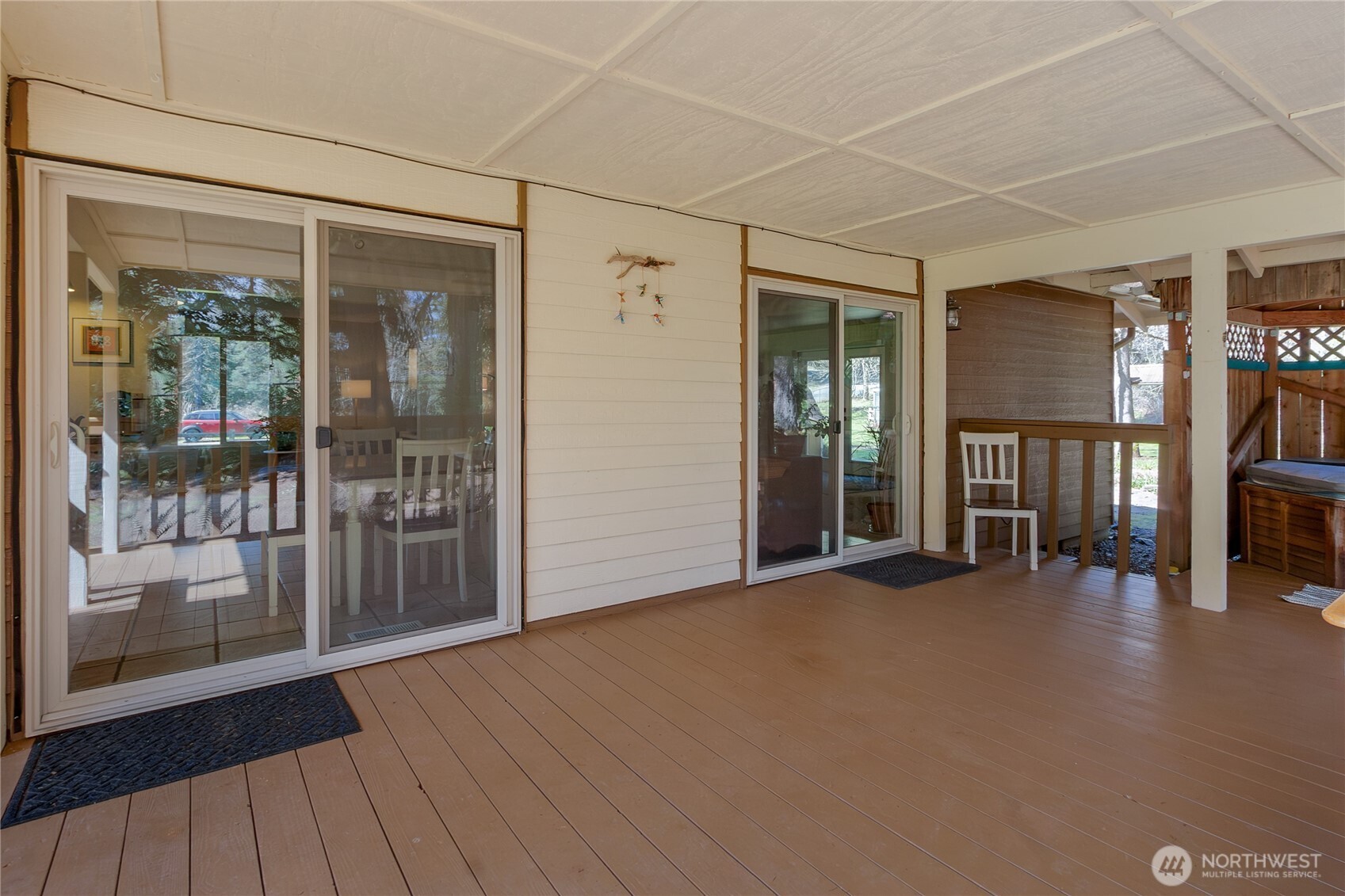 102-40 Crumb Road Morton, WA 98356 - Photo 17 of 40 a view of a room with floor to ceiling window and an outdoor view