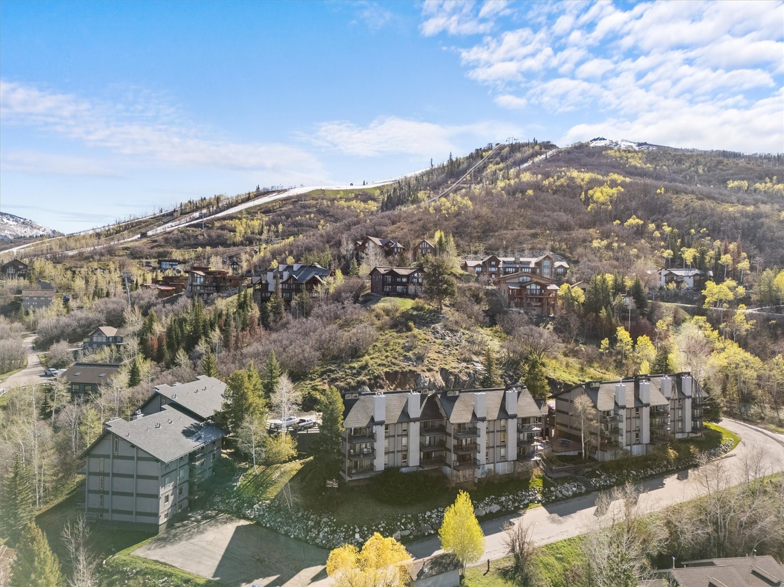 2602 Longthong Road, Unit 107 Steamboat Springs, CO 80487 - Photo 20 of 32 a view of a lake in middle of the city