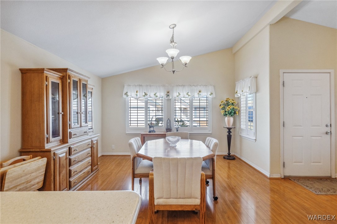 1545 East El Rodeo Road, Unit 26 Fort Mohave, AZ 86426 - Photo 13 of 58 Dining Area