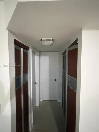 a view of closet area