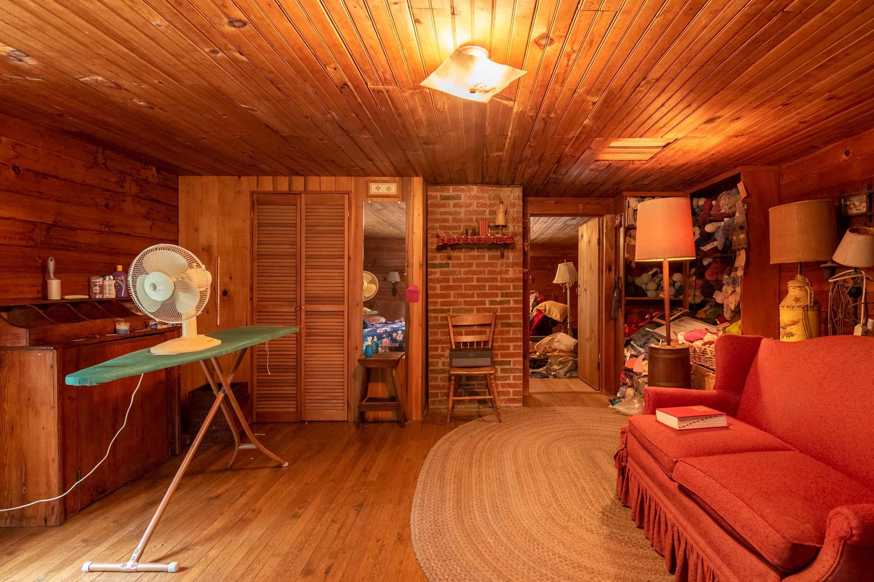 361 Wade Road Northwest Floyd, VA 24091 - Photo 12 of 48 a bed room with a bed and gym equipment