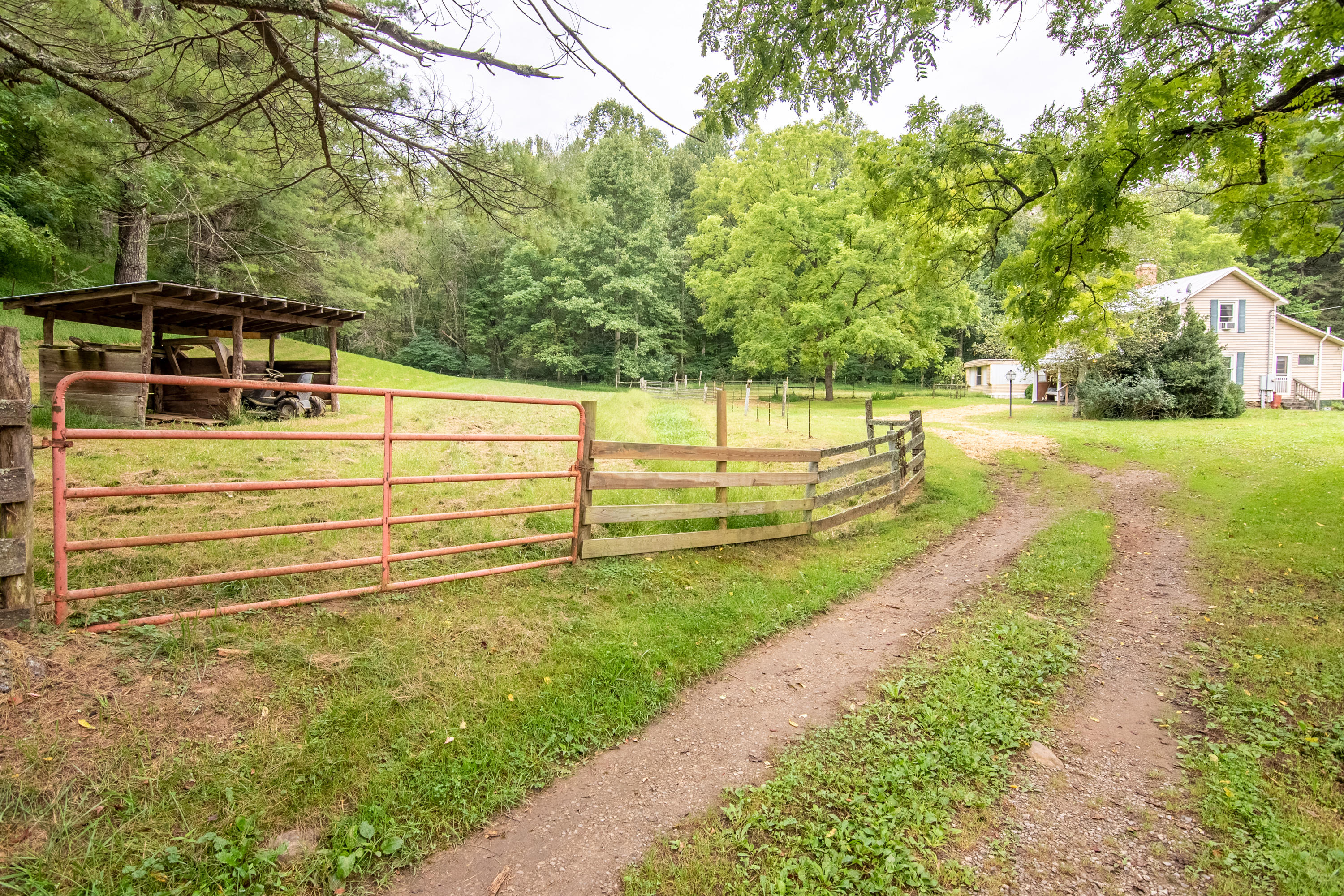 361 Wade Road Northwest Floyd, VA 24091 - Photo 31 of 48 a view of a yard with an outdoor space