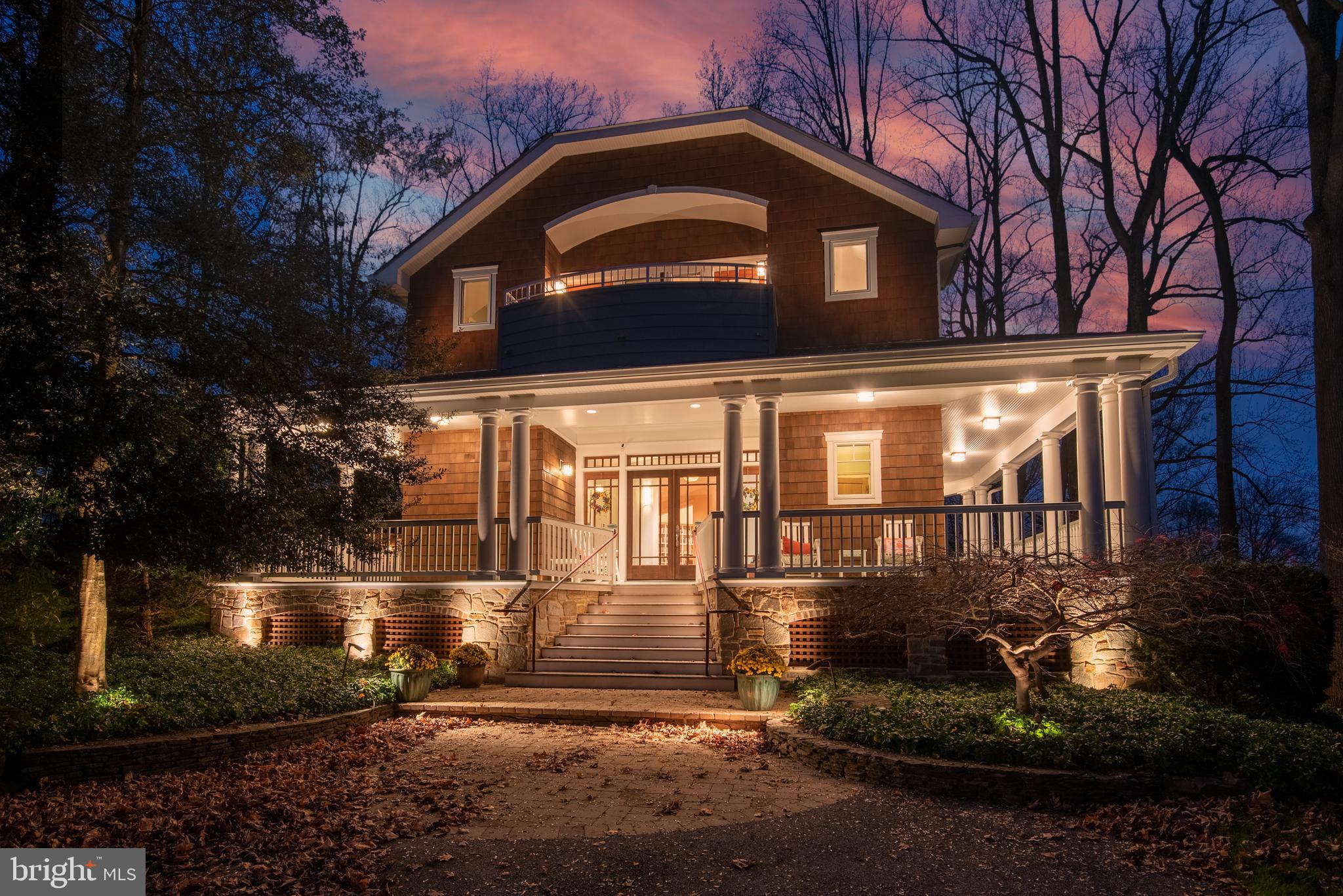 1220 Cavalier Road Arnold, MD 21012 - Photo 2 of 144 Evening view of entrance
