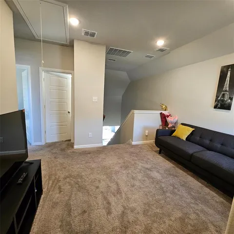 a room with storage and utility