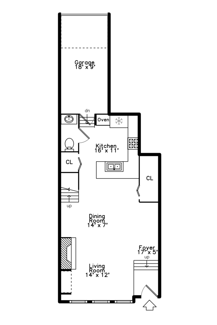 363 West Superior Street, Unit A Chicago, IL 60654 - Photo 17 of 18 a picture of a bench in front of a wall