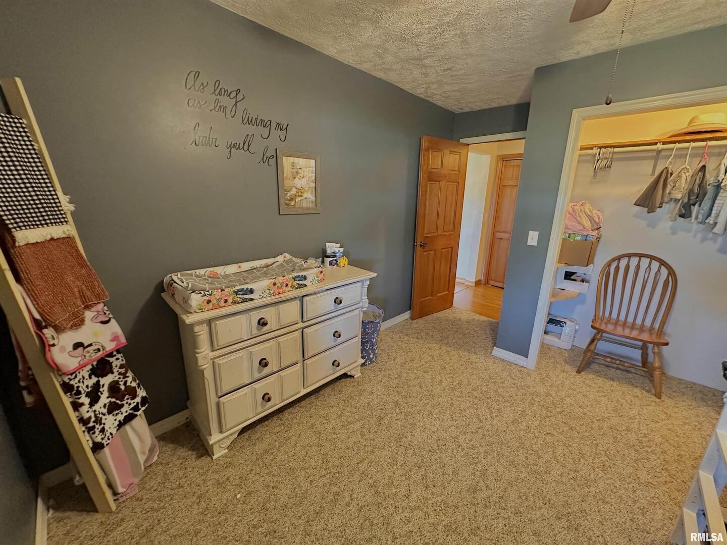 878 County Road 600N Sims, IL 62886 - Photo 38 of 82 a bedroom with a bed and a chair