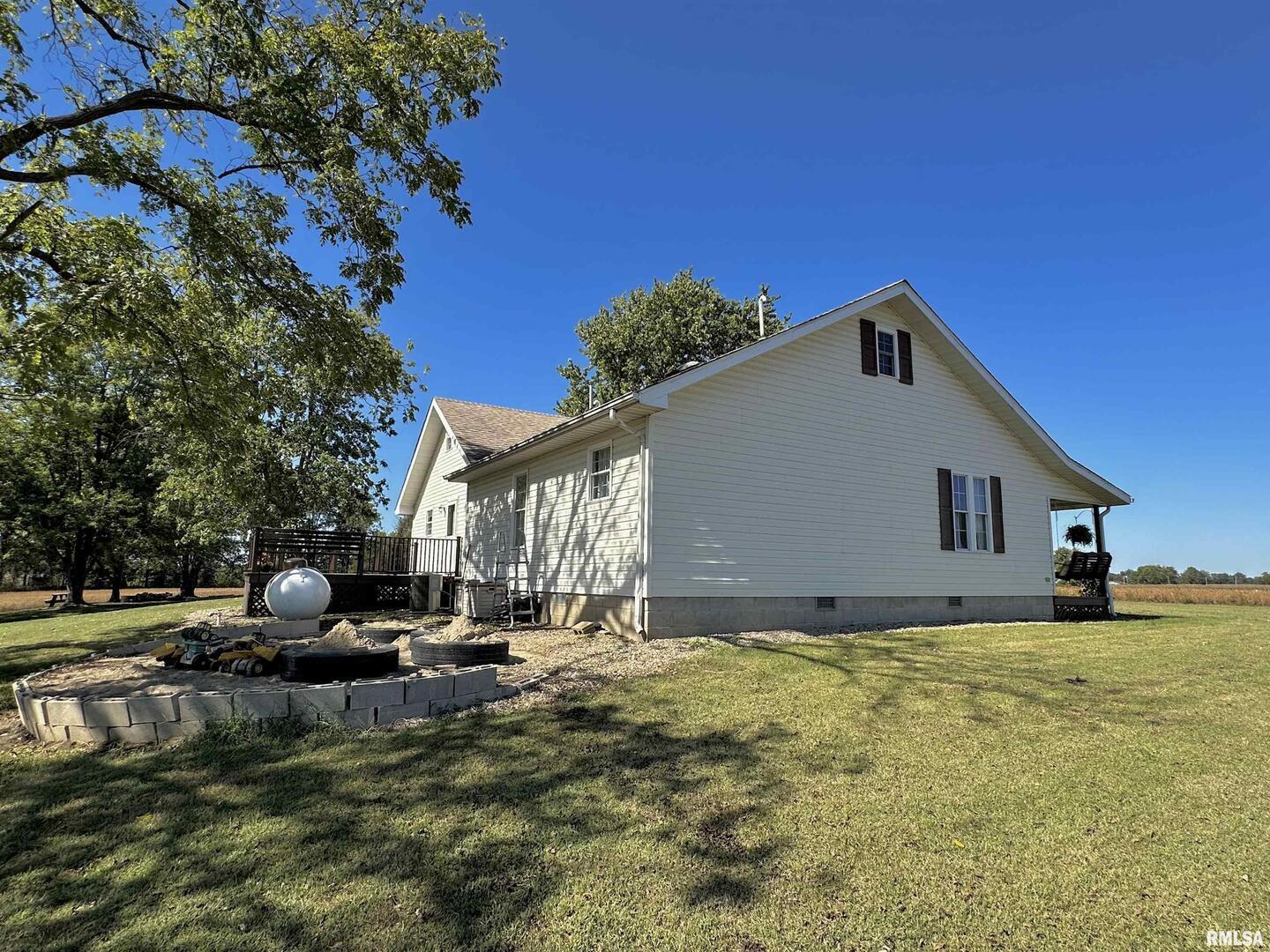878 County Road 600N Sims, IL 62886 - Photo 74 of 82 a house with garden in front of it