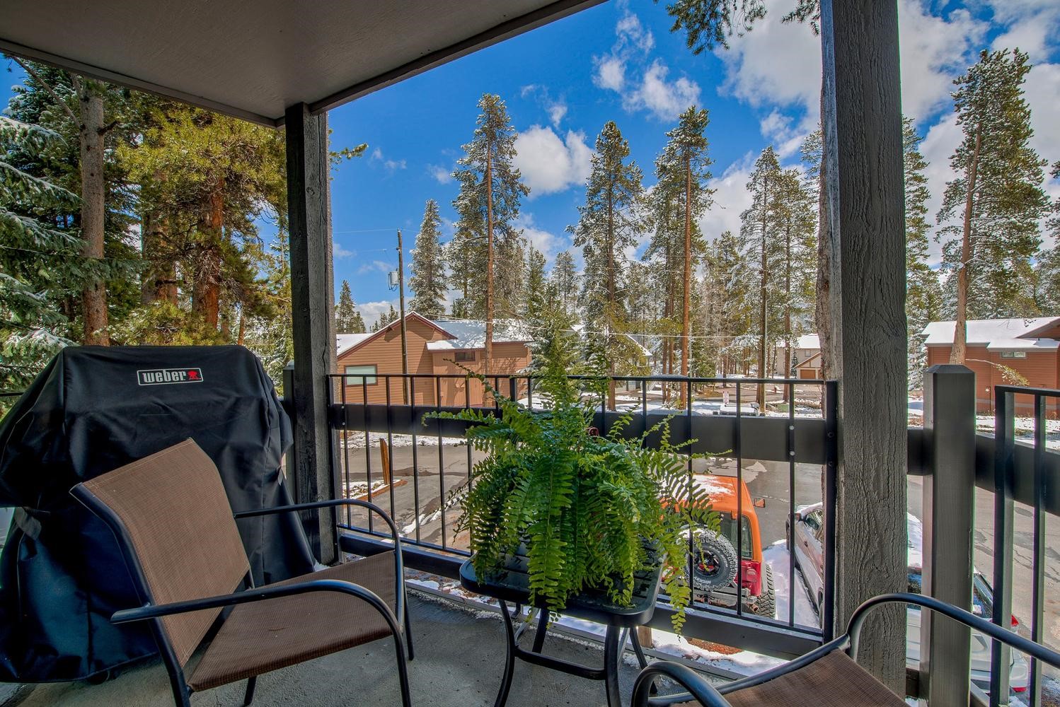 1075 Ski Hill Road, Unit 46 Breckenridge, CO 80424 - Photo 22 of 41 a view of balcony with furniture