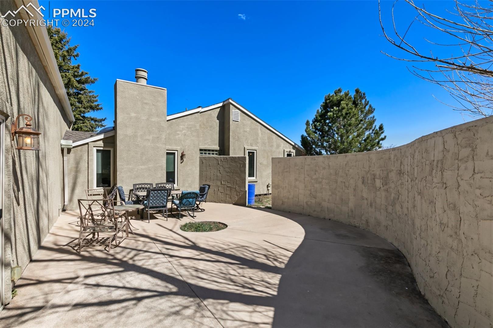 3830 Range View Road Monument, CO 80132 - Photo 50 of 50 Private patio and entrance for the lockout apartment/ suite.