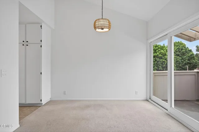 a kitchen with a sink and a potted plant